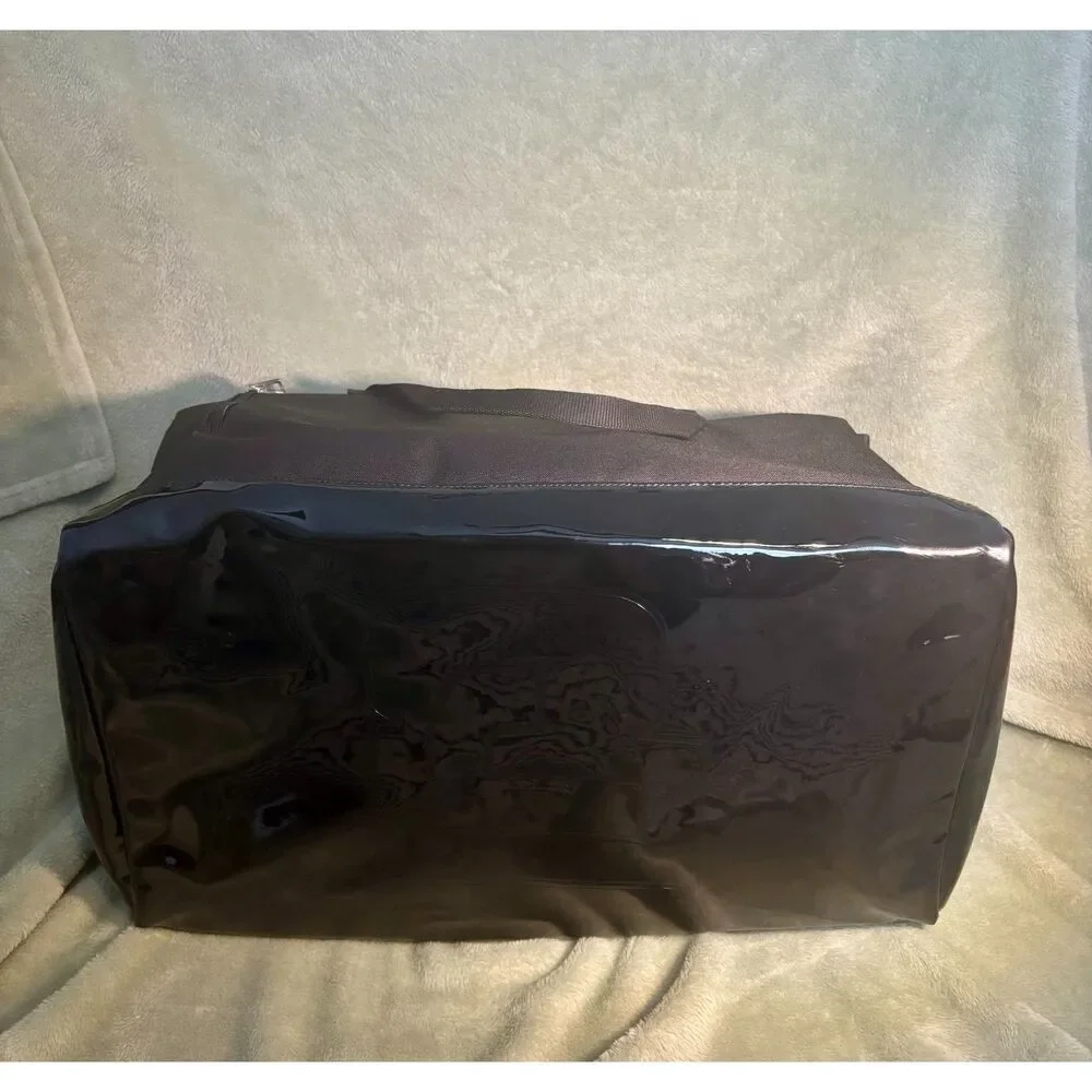 NWT Paco Rabanne Black Nylon Weekender Duffle Bag